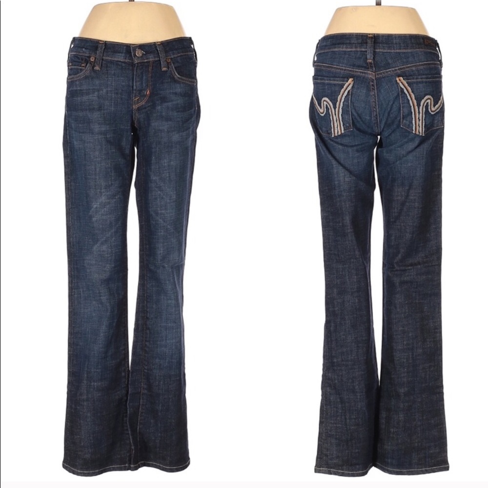 Citizens of Humanity Kelly Stretch Low Waist Bootcut Jean. 25 and 27